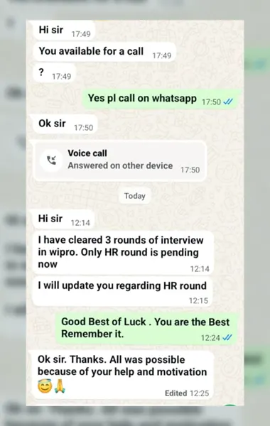 testimonial